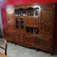 Meuble de style Louis XV avant relooking