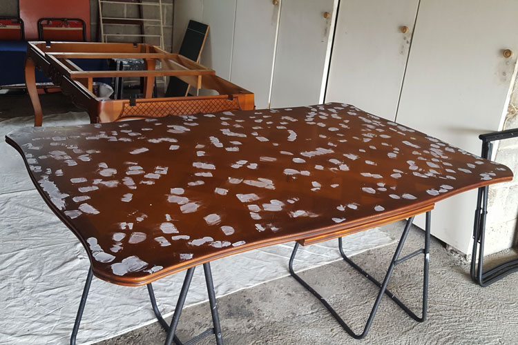 restauration de la table