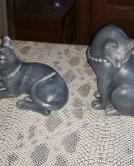 augredu pinceau_statues chats 1
