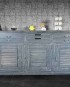 “Shabby anthracite” – Buffet style colonial